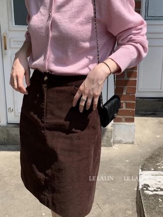咖色灯芯绒A字裙女胖mm秋冬高腰显瘦半身裙百搭加长款配靴子中裙#高级感穿搭 #简约穿搭 #韩系穿搭 #显瘦穿搭 #秋冬穿搭