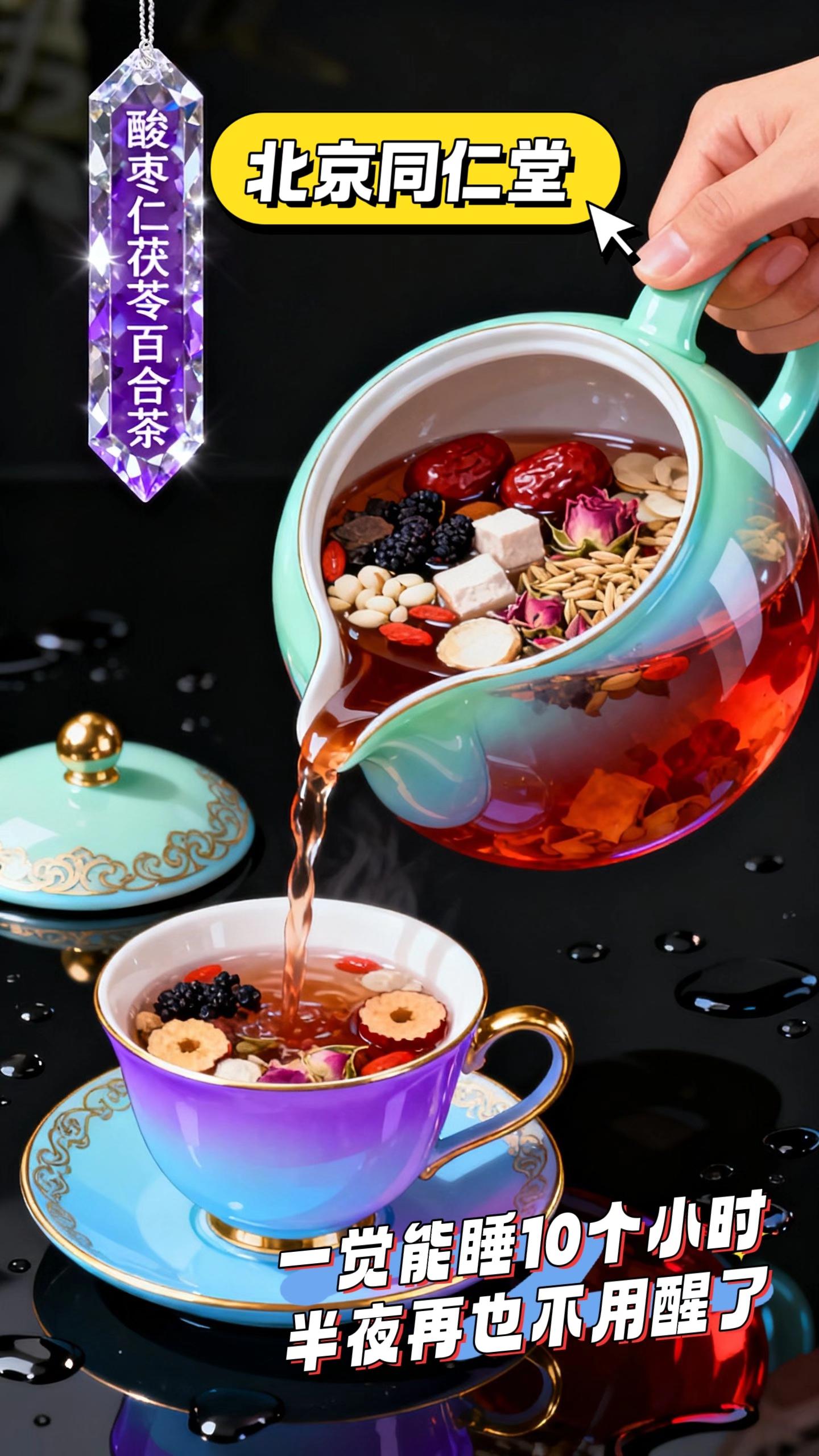 配料表有:酸枣仁、茯苓、百合、桑葚、大枣、大麦、甘草等:材料洗一遍后加入500毫升的清水煮上三十分钟,平时比较忙或者嫌麻烦的左下角有免煮茶包,独立包装,干净卫生,每次取一小包开水冲泡五分钟即可,方便又简单~ #酸枣仁百合茯苓茶 #喝出好气色 #养生茶 #滋补养生 #晚安茶 @抖加🔥上热门🔥dou+🔥热点宝 @DOU+上热门 @DOU+小助手
