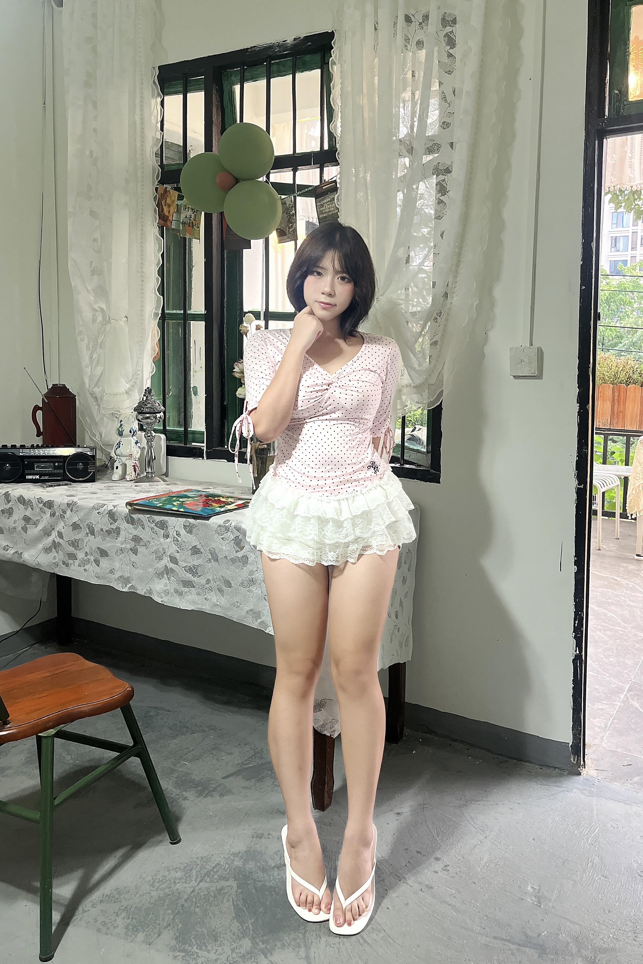温柔大姐姐 #短裙穿搭 #粉色系穿搭