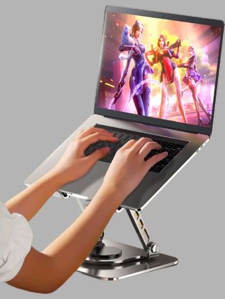 【硕图】笔记本支架电脑散热架手提电脑支架托桌面旋转可调节办公#笔记本支架#电脑散热架#可旋转支架#创业