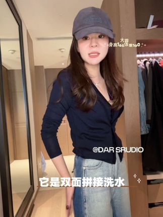 设计感挂脖针织衫