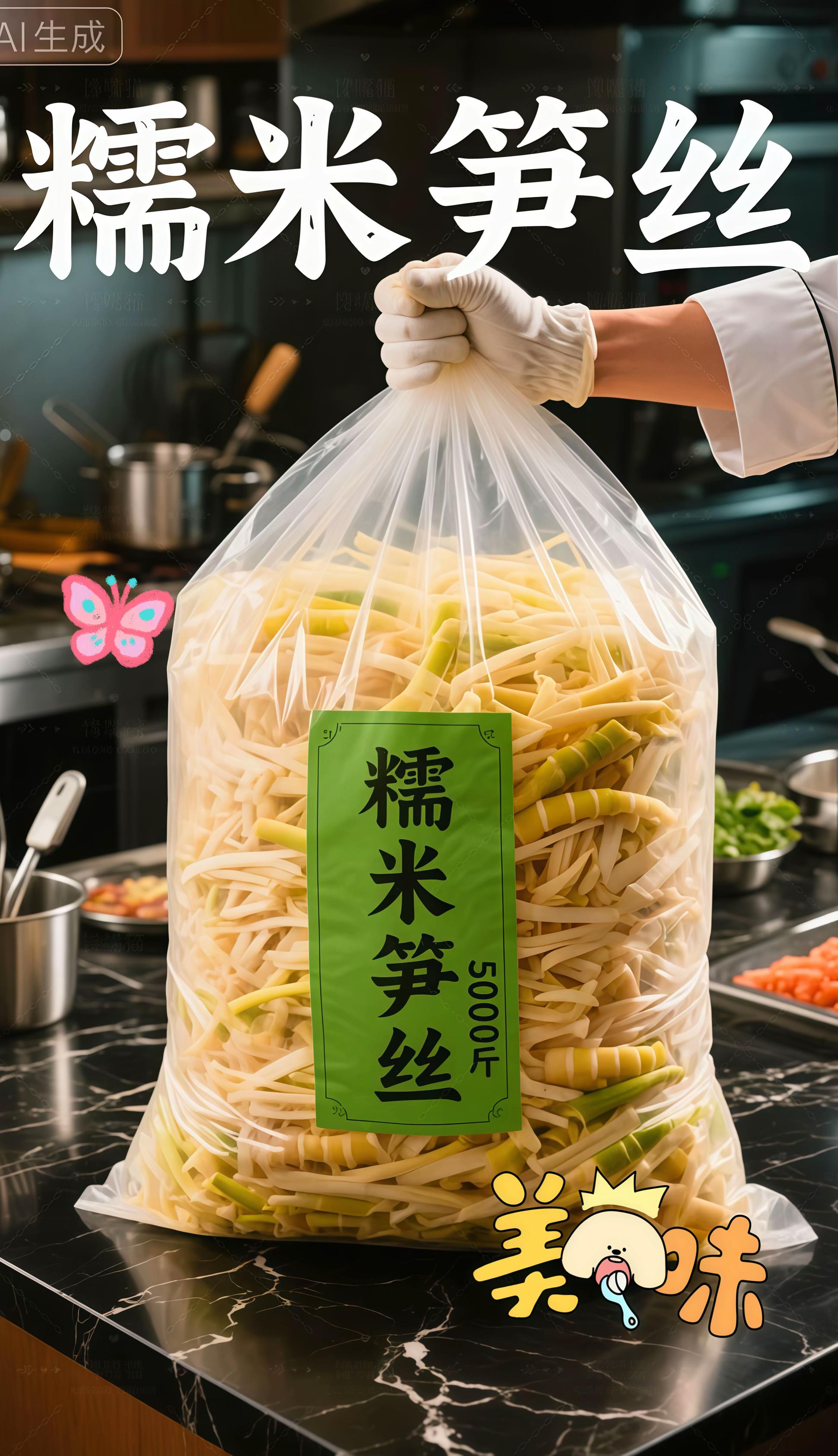 不用等春笋季!这份糯米笋尖,糯叽叽里藏着脆生生,热一热就能尝到的鲜,太解馋了!#美食 #舌尖上的美味佳肴 #笋 #笋丝 #舌尖美味