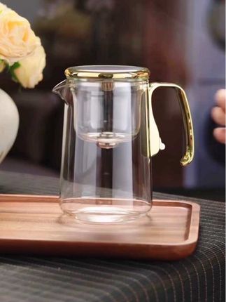 玻璃飘逸壶懒人泡茶壶 简约一键茶水分离壶 家用磁吸飘逸杯#茶壶茶具 #茶壶茶具 #茶水分离杯 #茶生活