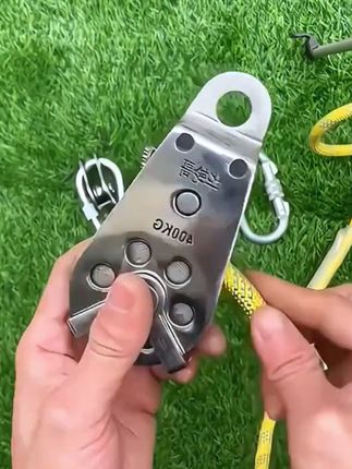 白锁滑轮#高性能实用工具 #五金工具 #户外装备 #好工具分享 #实用好物