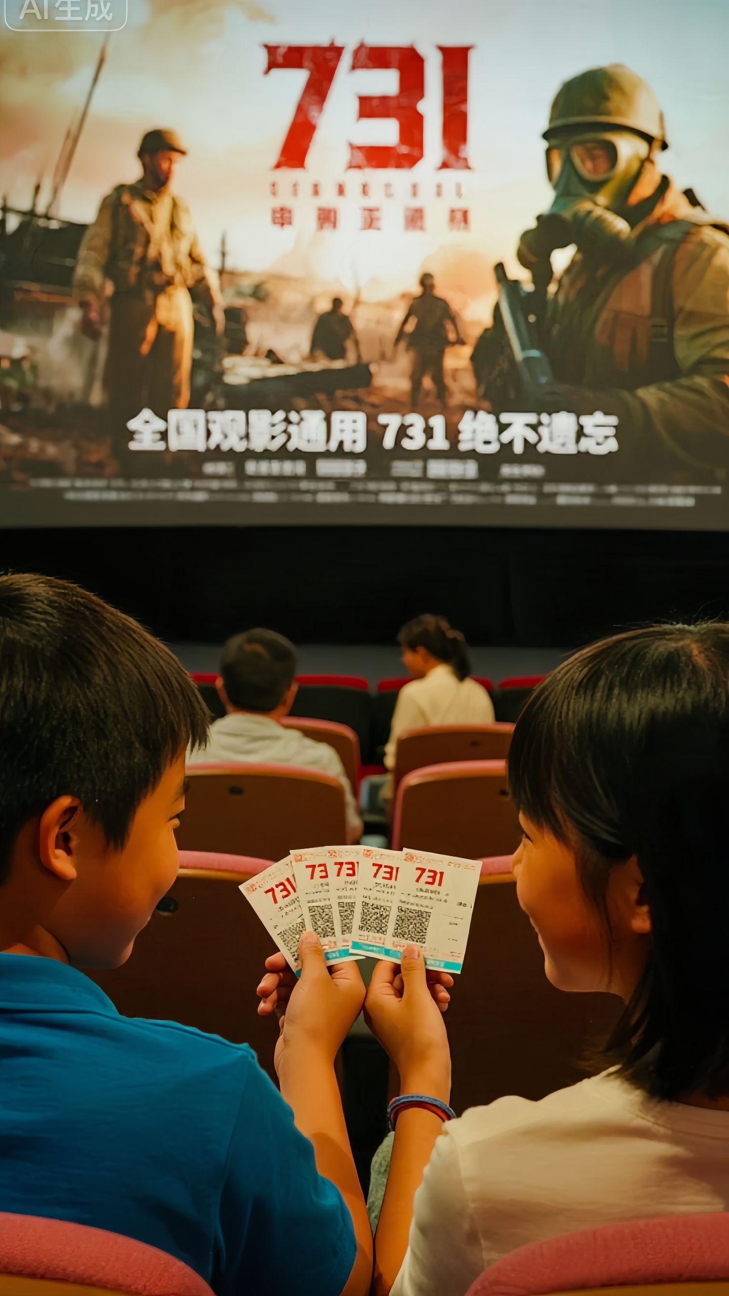731电影优惠券。#铭记历史 #热点 #电影#吾忘历史吾辈自强 #强烈推荐 忘@抖加🔥上热门🔥热点宝