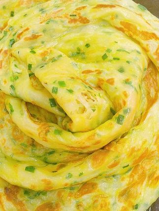 #东北老式大油饼葱花饼#现烙现发#特别好吃特别香#