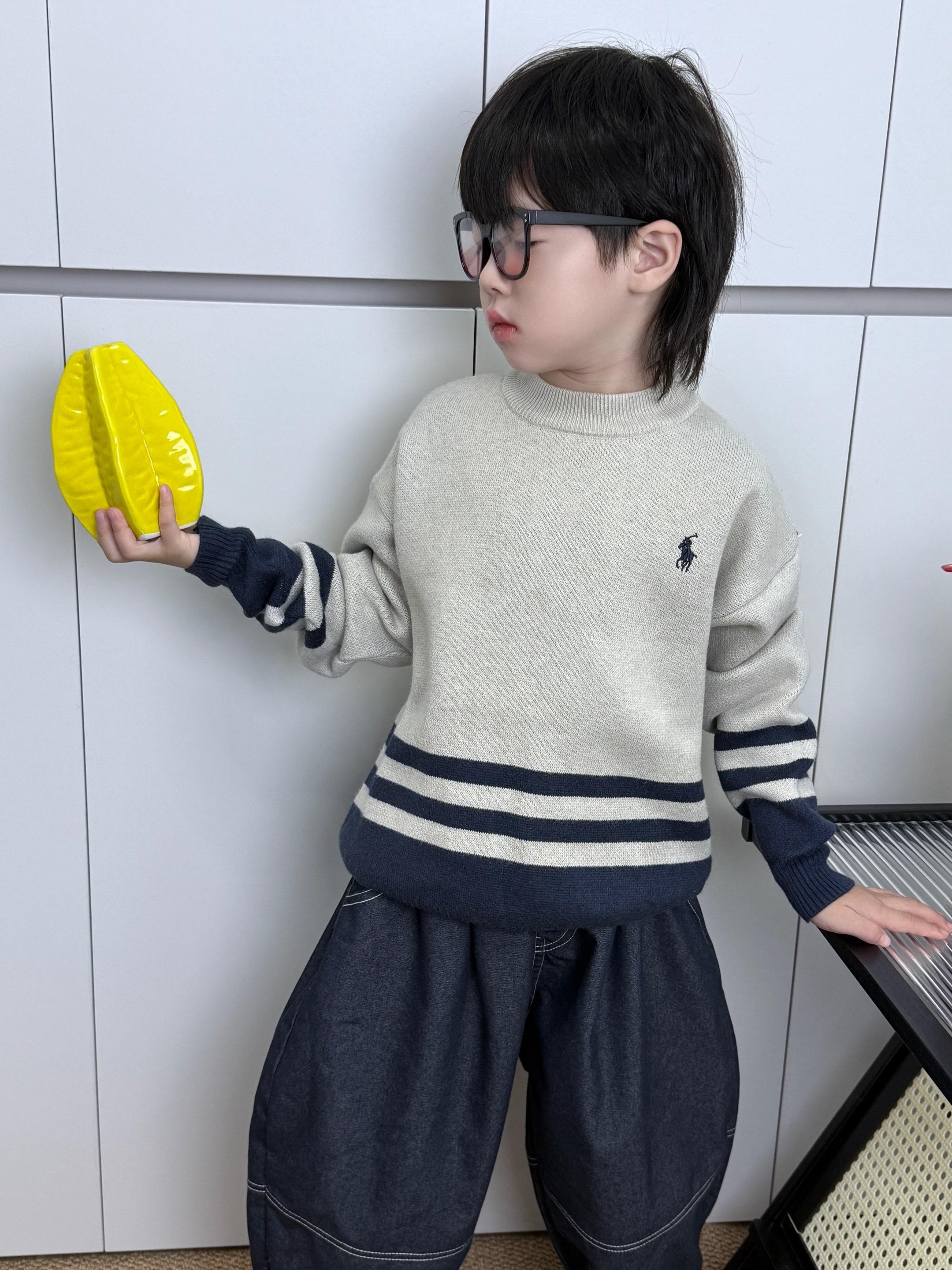很实穿的韩系小毛衣,可外穿也可内搭,天冷了快给娃安排上#高品质童装 #男童穿搭 #每日童装穿搭分享