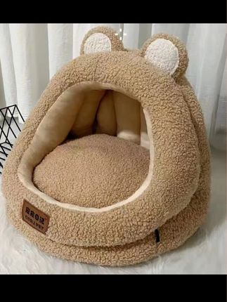 #透气狗窝#半封闭宠物猫咪窝#睡觉小窝