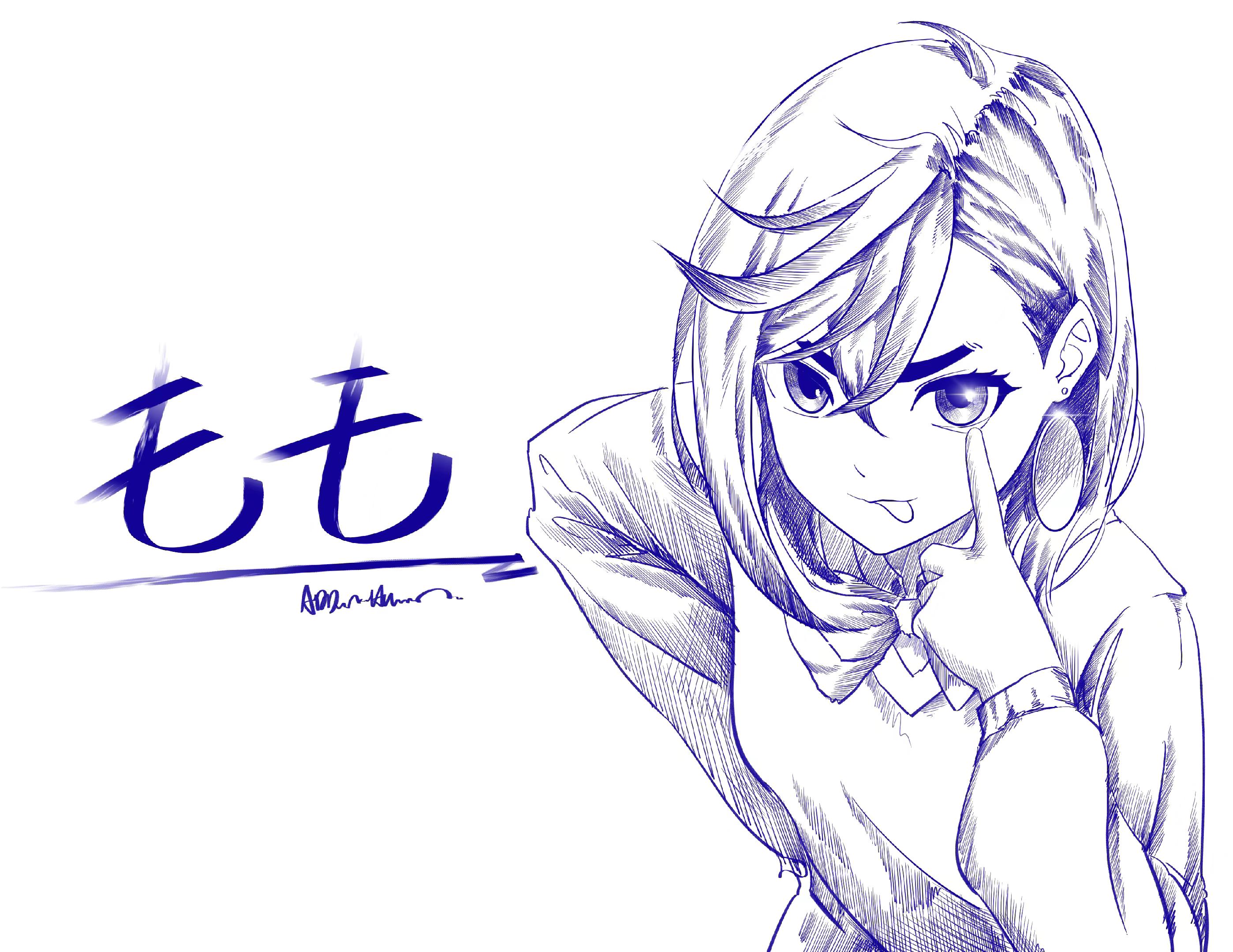 momo.#胆大党 #凌濑桃 #绘画 #壁纸 #二次元
