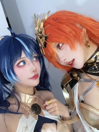 今天都集到邮了嘛兄弟们!💗!!! #鸣潮 #鸣潮尤诺永庆坊 #尤诺 #cos #cosplay