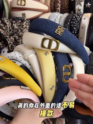 高颅顶显脸小时尚百搭牛仔发箍 #发箍这样戴好美 #发箍 #增高颅顶发箍 #头饰发饰 #头箍