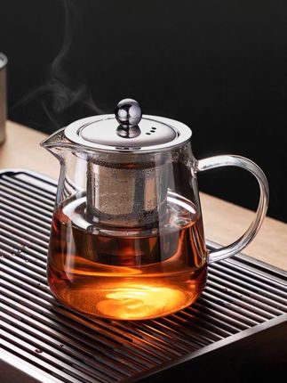 #泡茶杯#茶壶#茶壶茶具 #玻璃茶壶耐高温 加厚玻璃茶壶耐高温低温,家用办公用真的很不错。