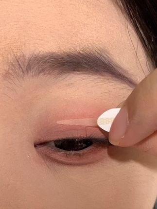 一步成双的双眼皮贴也太牛掰了吧! #双眼皮贴
