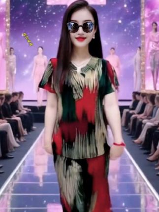 #时尚妈妈装 #谁穿谁好看#洋气上档次 #高级感穿搭 #减龄穿搭
