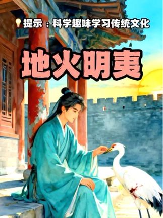 每天学点易学智慧,以内心光明和外在柔顺对抗明夷之黑暗。 #涨知识 #每天跟我涨知识 #知识科普 #中国传统文化传承 #涨见识