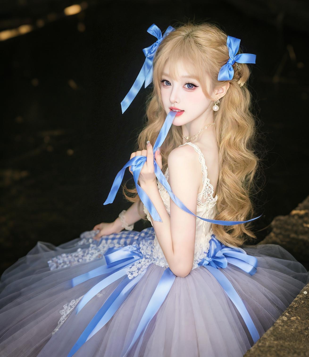 迪士尼在逃公主嘛。#美出高级感 #萌妹子 #lolita #可爱