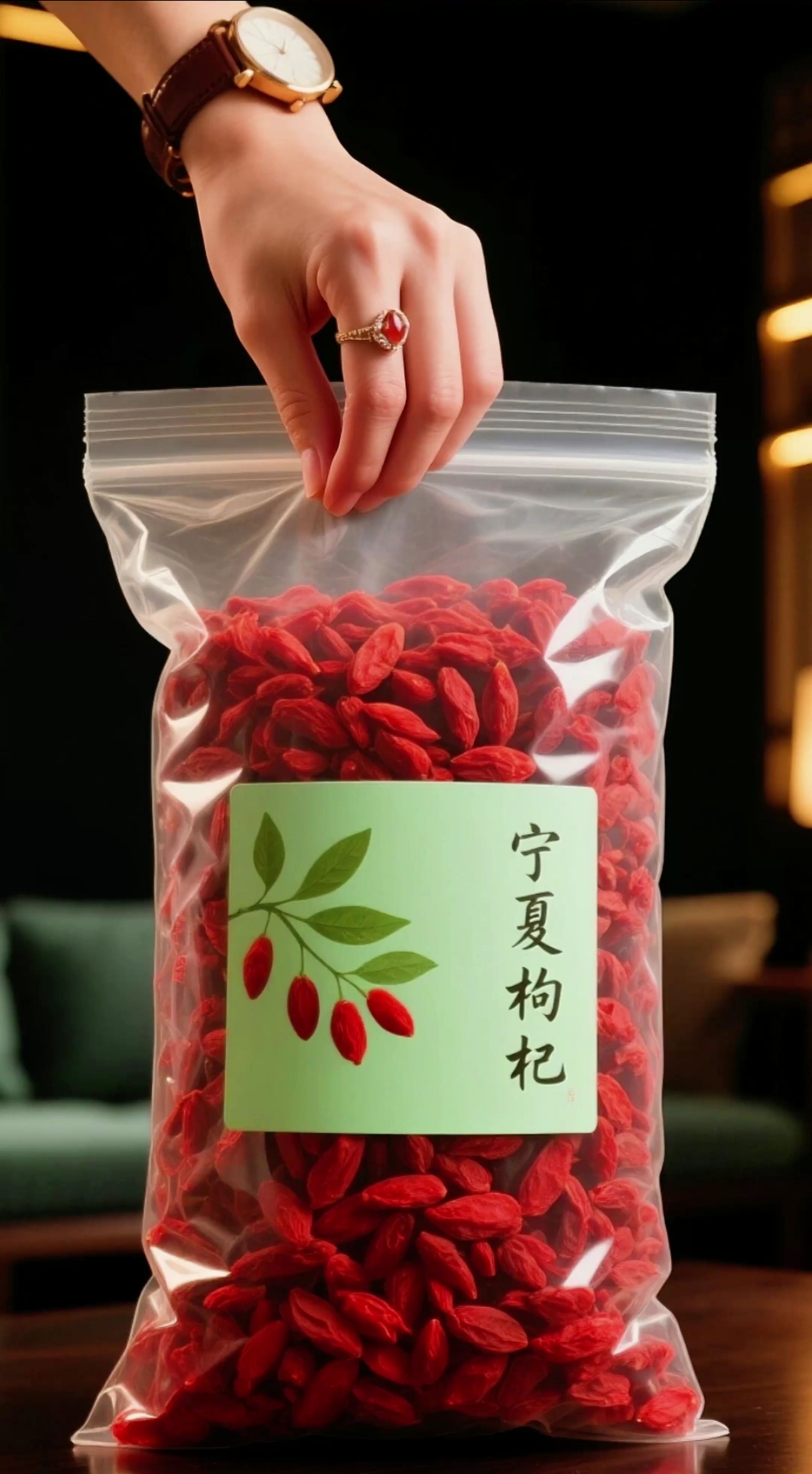 宁夏中宁头茬红枸杞 500g特级装 源自枸杞核心产区宁夏中宁,精选当季头茬鲜果,颗颗饱满硕大,果皮红艳有光泽,果肉厚实无碎渣。 历经传统工艺自然晾晒,保留枸杞本真色泽与质感,免洗工艺更省心,开袋即可直接食用。 500g足量包装,无论是日常收纳还是分享都合适,每一粒都承载着宁夏的阳光与风土,尽显地道品质。#快来一起尝个鲜 #强烈推荐 #枸杞 #枸杞红枣茶 #枸杞炖鸡汤 @DOU+小助手 @DOU+上热门 @巨量千川
