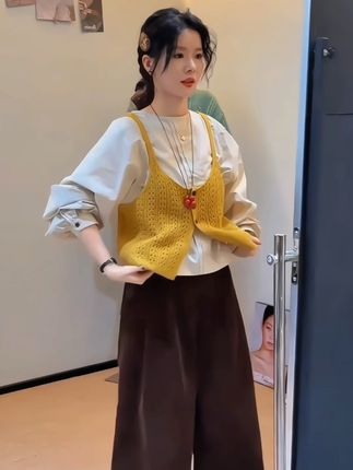 #早秋穿搭公式来了 #韩系穿搭 #减龄气质 #温柔风穿搭#遮肉显瘦遮肉减龄