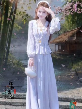 #原来这么好看 #仙女裙 #谁穿谁好看 #东方古韵中国美 #太美了