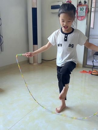 #跳绳#竹节跳绳#一起锻炼#跳绳运动#学生跳绳 @抖音小助手