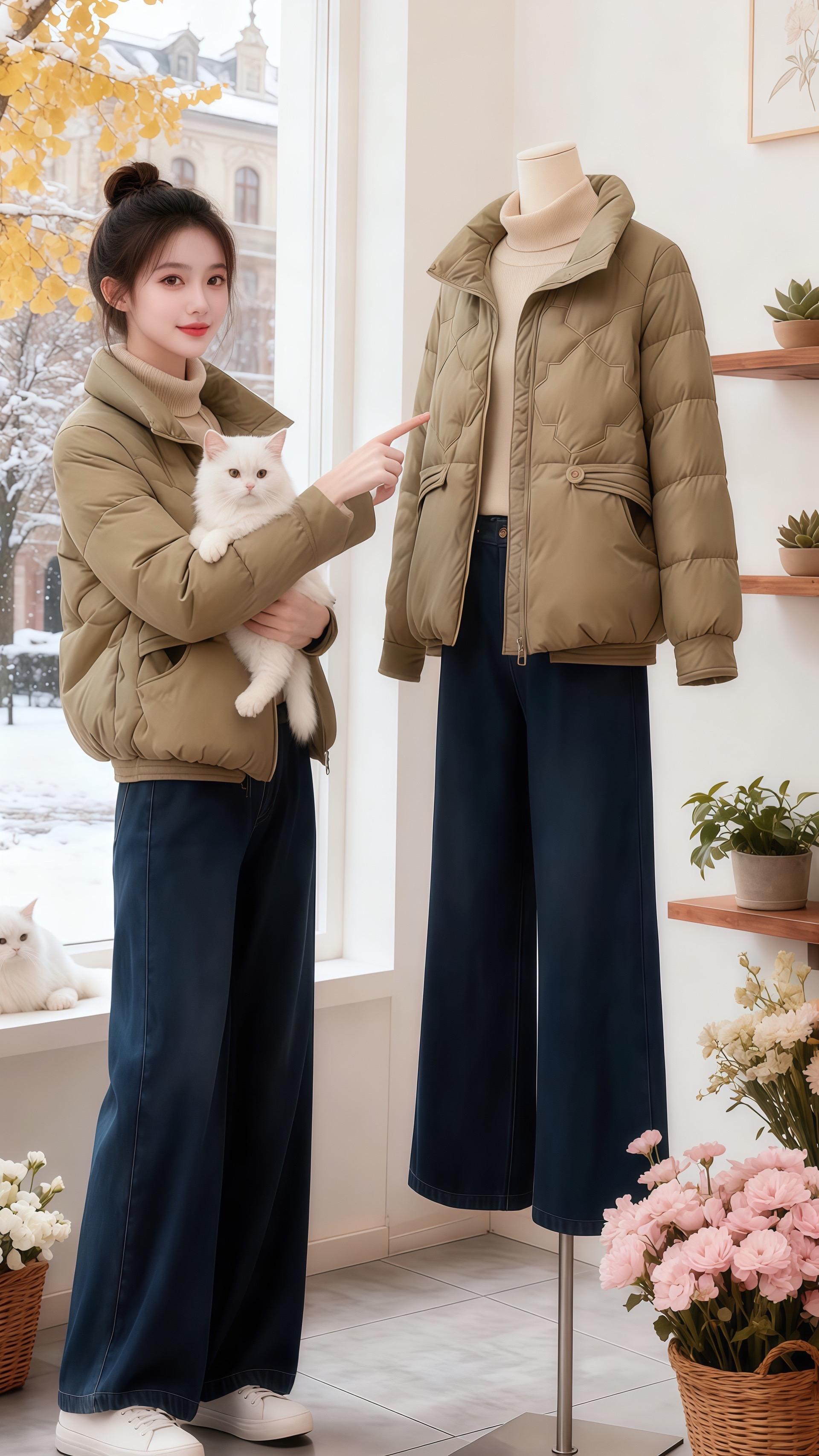 #这个冬天不怕冷 #冬日暖系流光要温度有风度 #时尚气质穿搭 #女装穿搭 #时髦穿搭