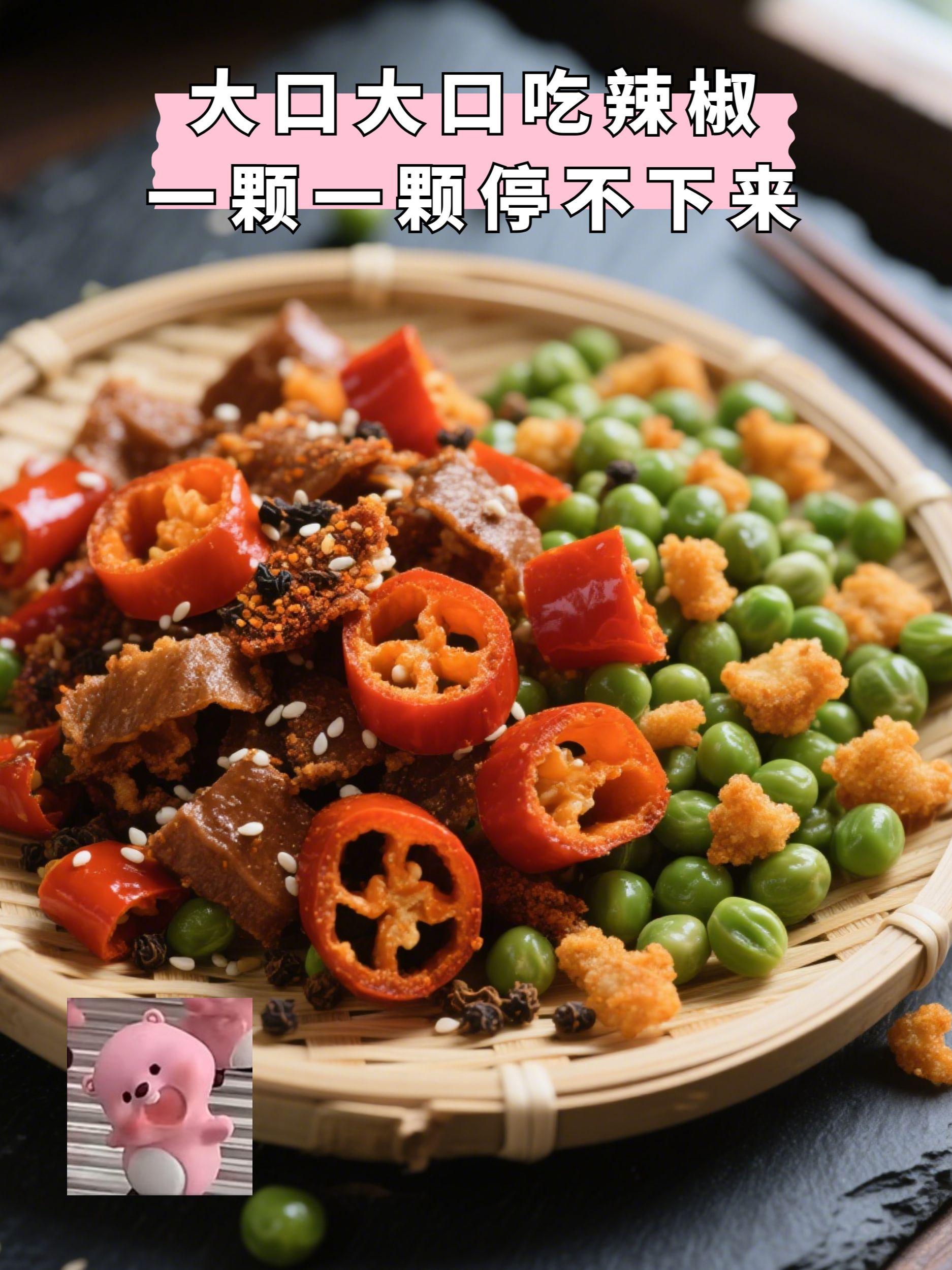 旺旺椒脆芥末味豌豆。没想到从小吃到大的旺旺居然出了个超辣的辣椒酥!它是用小麦粉和辣椒粉做的,口感特别酥脆,每一根都裹满了料粉,一口下去又香又辣,真的巨好吃!而且它还是独立的小包装,吃不完也不怕浪费了。喜欢重口味的宝子们一定要试试这个辣椒酥,真的超级过瘾!#零食吃货#旺旺#妈呀太香了#好吃到停不下来#美食