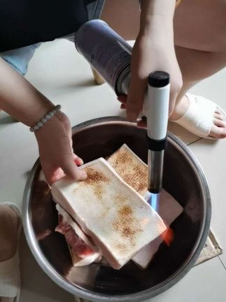 防爆越体,安全可靠。瓦斯气体小煤气罐防爆便携式卡式炉气罐喷火枪户外丁烷液