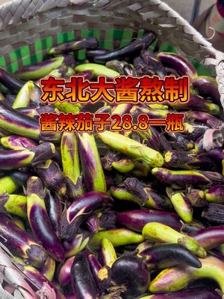 东北酱辣茄子,大锅熬制,无防腐剂,到货要冷藏,或者冷冻保存