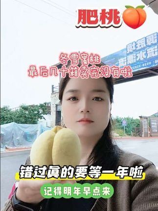 冬雪蜜桃,鲜嫩多汁,错过等一年!🍑果园直采,新鲜直达。#冬雪蜜桃 #果园新鲜直采#宝藏回购单品