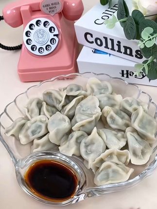 专业的饺子盘,感觉真的不一样! #话题 一人一盘,蘸料一步到位,钠钙玻璃材质,干净卫生。晶莹剔透,手感细腻,颜值高,易清洗,价廉物美。