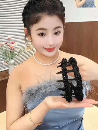 #巴黎王妃发箍 #优雅气质 #头饰发饰 ##发箍这样戴好美