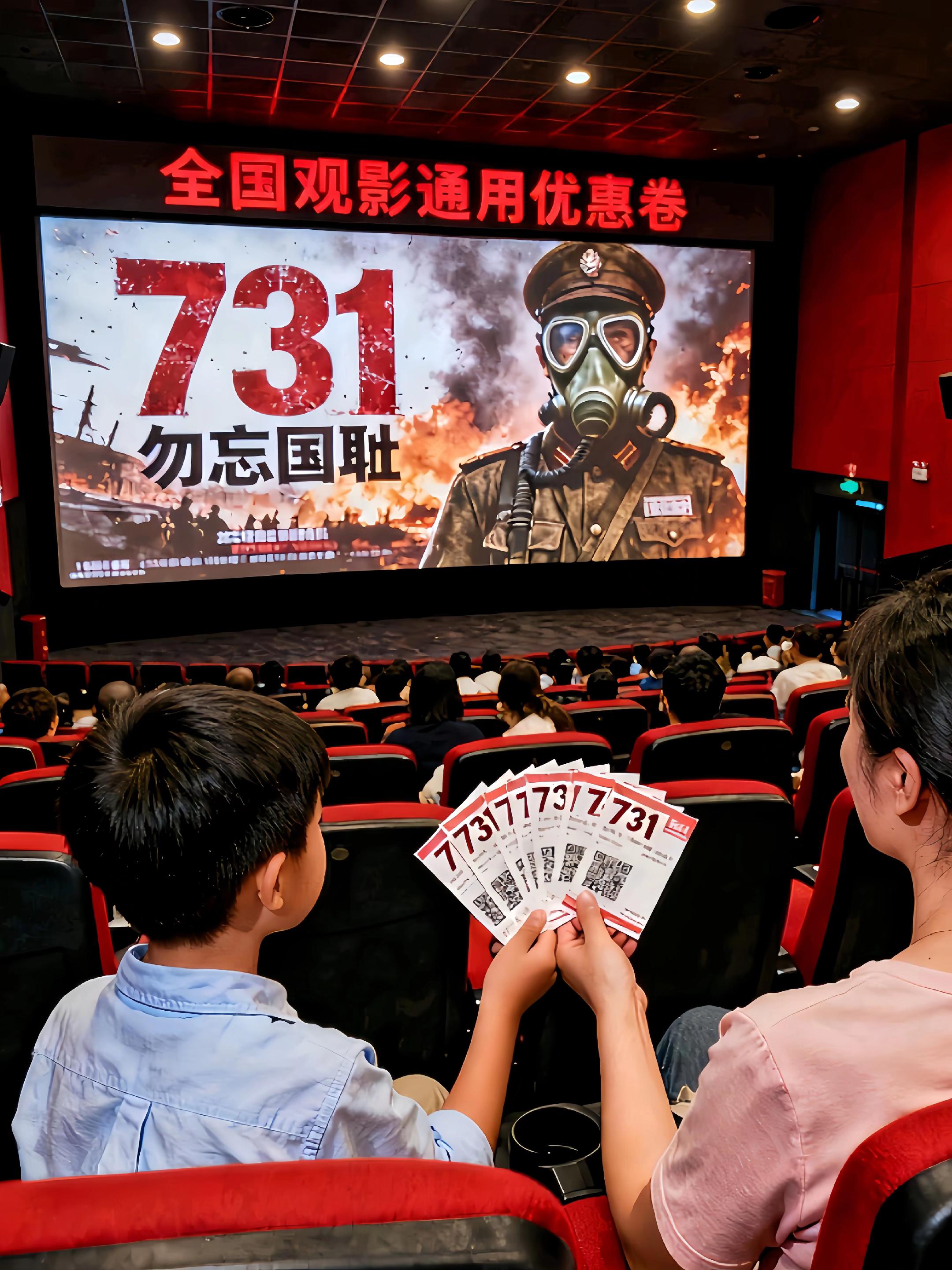 #电影731定档#电影热烈上映#物忘国耻吾辈自强#铭记历史吾辈自强#电影
