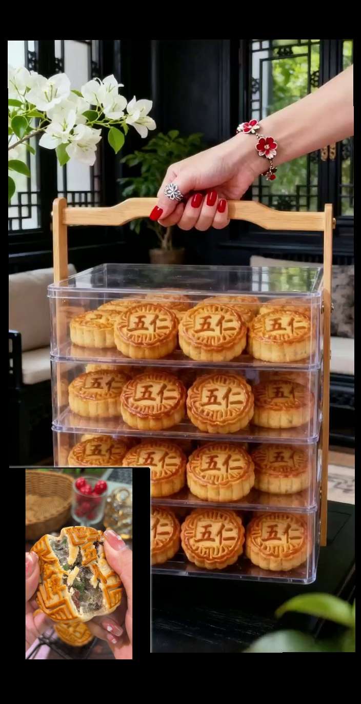 到手30个广式月饼。#五仁月饼#中秋#中秋月饼 #妈呀太香了 #小时候的味道 #超便宜超划算