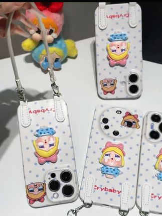 好喜欢这个立体卡通玩偶支架手机壳吖!#爱了爱了 #仙女必备 #阔爱炸了 #闺蜜同款 #快分享给你的好友