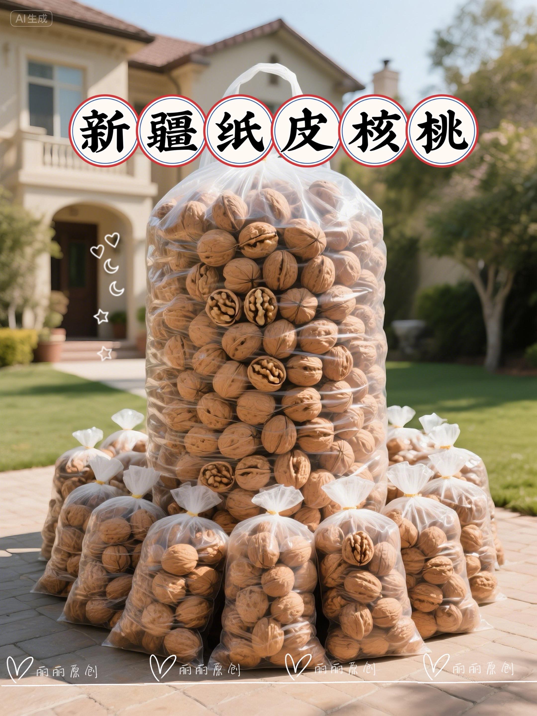 #董老师 家人们懂与辉推荐新疆阿克苏纸皮核桃凭借其天然优势与严格品控,成为兼顾便捷性与营养价值的坚果首要选择。无论是作为日常零食还是健康滋补品,其“手捏即开”的特性和饱满口感都能带来不错体验。#核桃 #新疆纸皮核桃 #阿克苏美食#好物推荐🔥