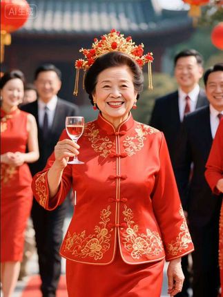 #添喜气喝喜太婆  一杯喜太婆,满满正能量! #中国喜酒喜太婆 #在家也可以喝的喜酒 开创者 #中国喜酒 国潮喜酒 #喜太婆