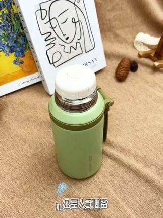 大容量316不锈钢保温杯,可直饮可泡茶,学生简约风,居家运动好选择!