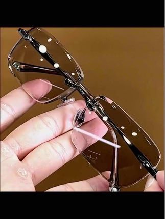 【正品】高档水晶石头老花镜冰糖浅色商务网红时尚清凉养眼护目百搭#洋气减龄 #时尚穿搭 #高档大气上档次 #美出高级感 #男女同款