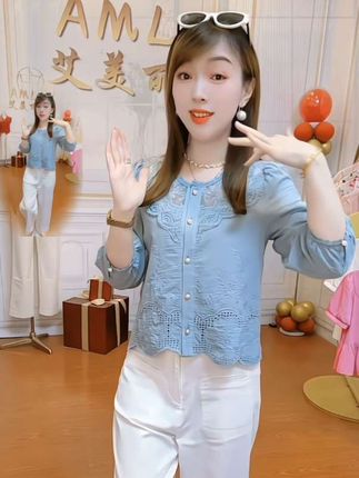 #春秋新款 #百搭上衣 #洋气减龄 #遮肉显瘦 #谁穿谁好看