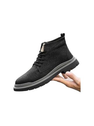 #男鞋 #马丁靴 #百搭鞋子 #冬季新款 #厚底鞋