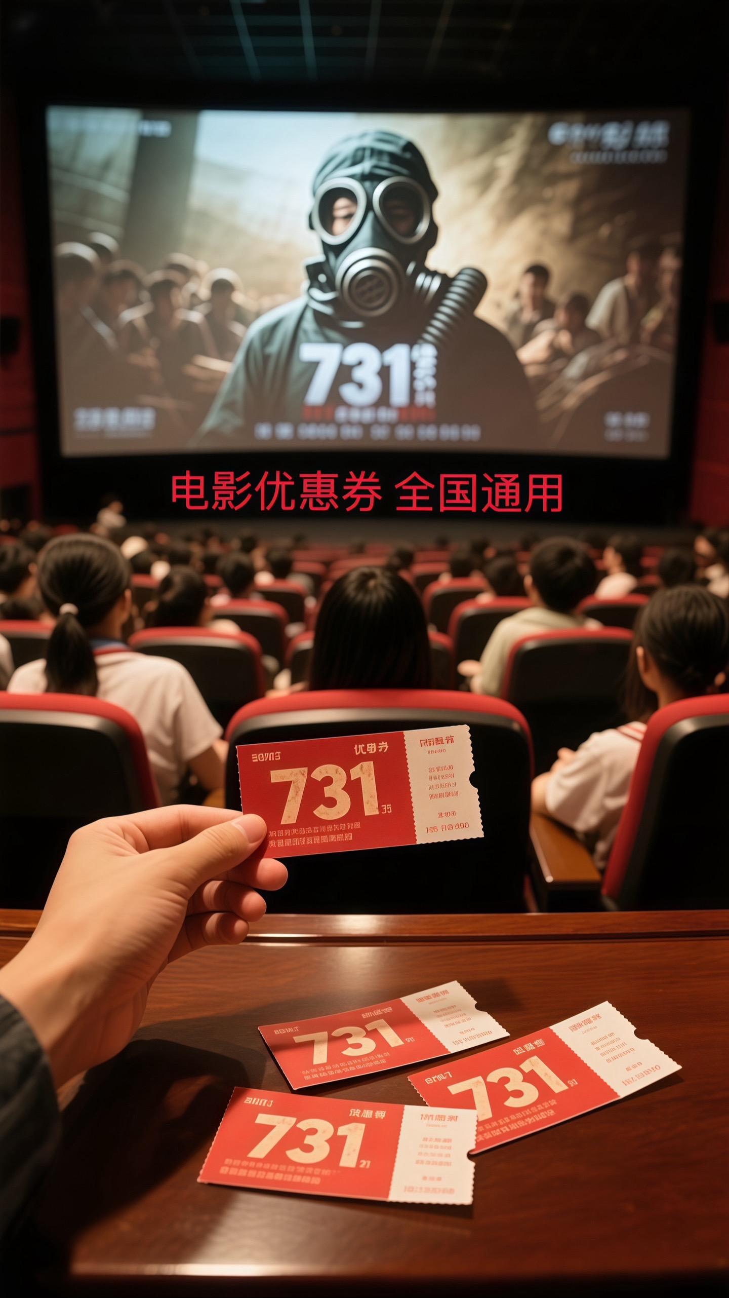 #电影731定档#电影热烈上映 #勿忘国耻吾辈自强 #铭记历史吾辈自强 #电影🎬