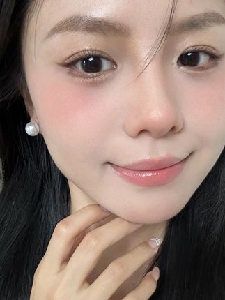 原生感裸杏色腮红!一颗化全脸超百搭 #腮红打法 #腮红推荐#腮红的正确画法