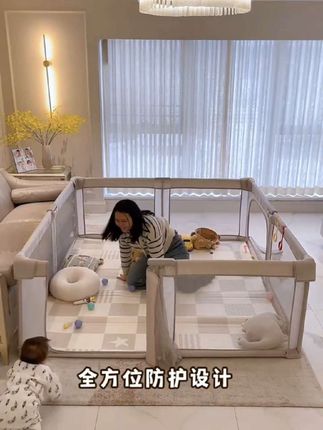 #Resfor可折叠宝宝游戏围栏 #婴儿爬爬垫防护栏 #游戏围栏 #婴儿游戏围栏 #好物分享 @DOU+小助手