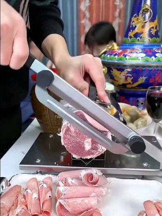 #铜锅涮肉 #多功能切片机#不锈钢切片机#切片机
