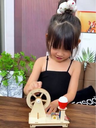 终于找到让孩子主动放下手机的宝藏了!#玩个很新的东西 #帽子一戴谁都不爱 #儿童礼物 #儿童手工玩具制作 #科学玩具