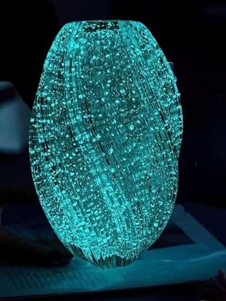 【花伴水】夜光麦芽糖花瓶简约轻奢透明玻璃花瓶摆件#地球独特美景 #观天象识天气 #极夜 #好物分享 #家居摆件