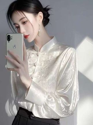 #衬衫 #国风服饰 #气质范 #衬衫穿搭 #新中式穿搭