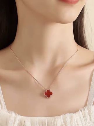 #七夕情人节送女友#幸运四叶草项链#节日礼物 #生日礼物