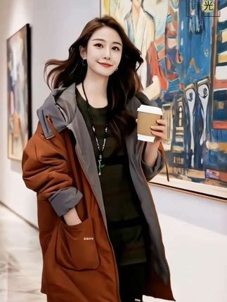 #秋冬穿搭 #连帽外套 #大口袋外套 #外套穿搭 @冬姐好物