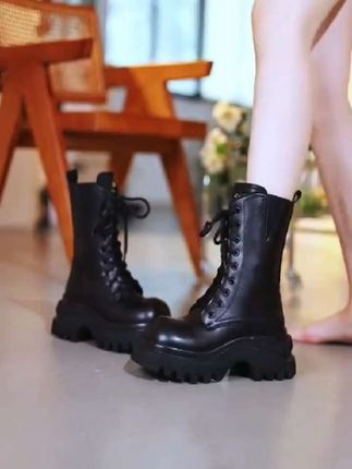 #厚底马丁靴 #轻便不累脚 #软底软面穿上超舒服 #好穿不累脚